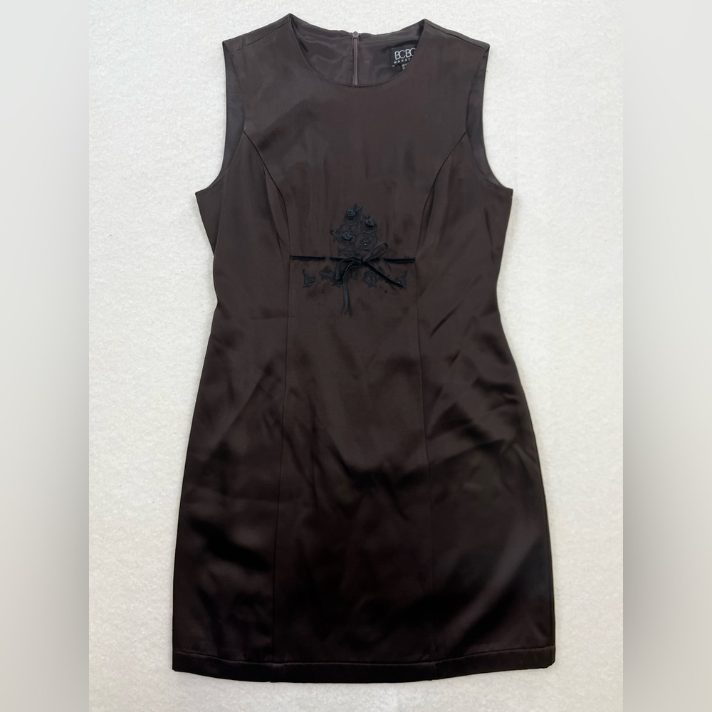 NWT Vintage BCBGMAXAZRIA Brown Dress Size 8